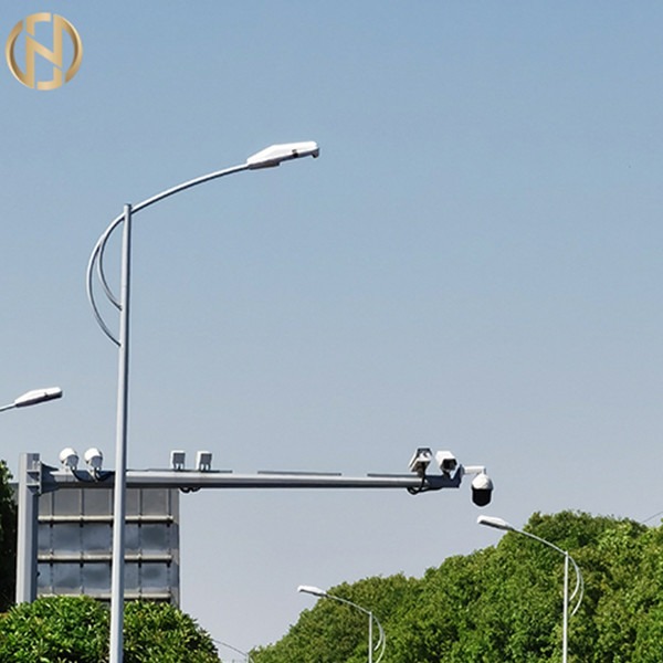 Van de LEIDENE van ASTM A123 Q345B de Lamp Post Recht Van de LEIDENE van ASTM A123 Q345B de Lamp Post Recht