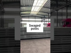 Swaged Steel Tubular Pole 16M Hot Dip voor elektrische energie