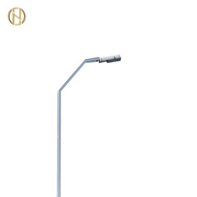 Hot-Dip gegalvaniseerd Q235B straatlicht paal met aanpasbare kleur