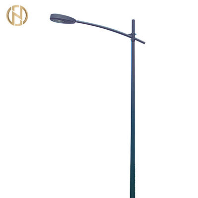 Hot-Dip gegalvaniseerde straatlantaarnstaf met aanpasbare functies voor stijlvolle verlichting