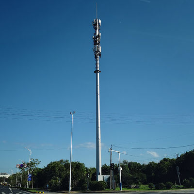 100FT 120FT Telecom Masten Telecommunicatiepaal gemaakt van ASTM A572 GR65 Staal