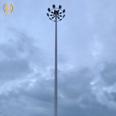 Van de de Mastverlichting van de Dodecagonvorm Hoge Hoogte van Pool 15M - 40M voor Luchthaven
