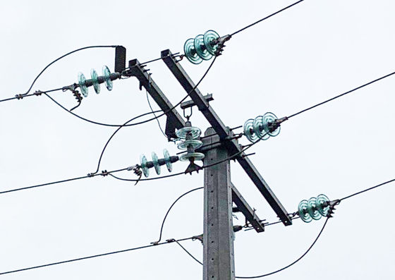 de Assemblage van de Distributiecrossarms van 33KV 35KV 10000S voor Enige Pool-Structuur