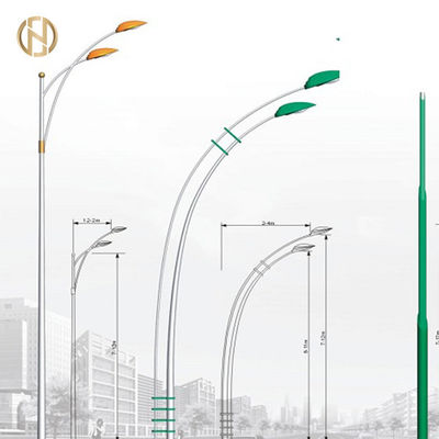Hete Onderdompeling Gegalvaniseerde Lichte Pool 9M Achthoekige Vorm met SGS ISO Certificatie