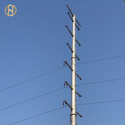 Gegalvaniseerd Electric Power Pool Weerstand van de 35m Hoogte de Goede Aardbeving