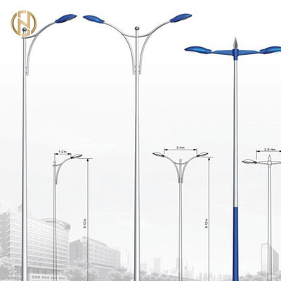 De professionele fabrikant 3M 4M 5M 6M 7M 8M 9M 10m galvaniseerde straatlantaarnpool