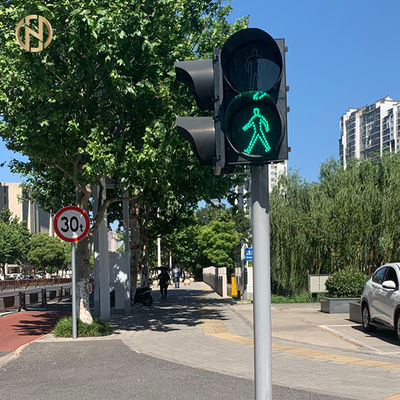Het dwarsverkeerslicht Post3m 3.3M van de Weginstallatie Recht Type