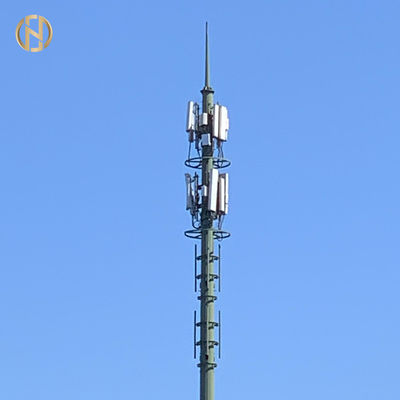 De veelhoekige Toren van Telecommunicatie Post 35m 36m Monopole Telecommunicatie
