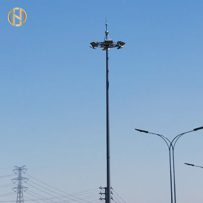 80FT 85FT 90FT Hoge Hoge die de Masttoren van Mastpool bij Stadion wordt geïnstalleerd