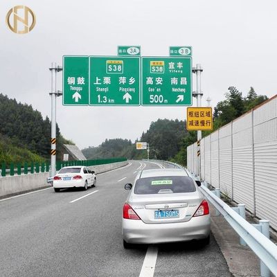 De hete Onderdompeling galvaniseerde 8M RAL Kleurenq235 Verkeersteken Pool
