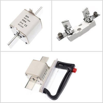 H.R.C Series Low Voltage-Trekker van de Zekerings de Ceramische Basis