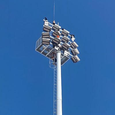 kopen Hoogmaststadionverlichting met gegalvaniseerde staalconstructie en meerdere hoogteopties van 15 tot 40 meter online manufacture