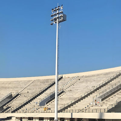 kopen Hoogmastmast Polygonale stadionverlichtingsmast met groothoekige lichten en hoge lichtstroom voor stadionverlichting online manufacture