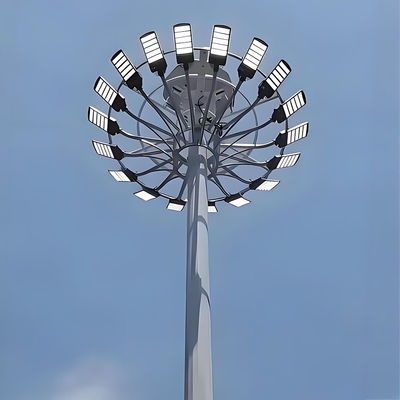 kopen Warmbad verzinkte Hochmastmast Stadionbeleuchtungsmast online manufacture