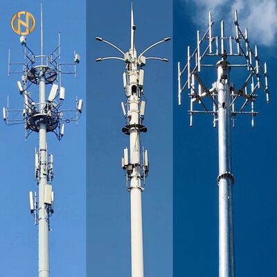 kopen Q355 Gegalvaniseerd Stalen Monopool Telecommunicatietoren (15m-45m) | Fabrikant van Maatwerk Cel Toren online manufacture