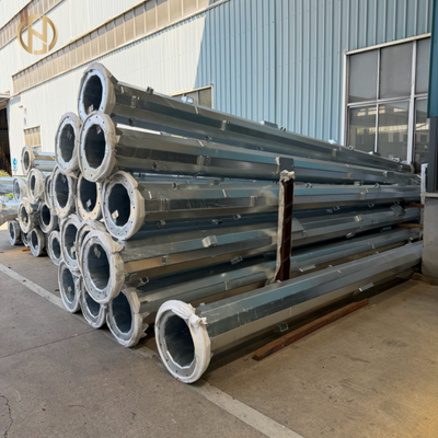 Kopen 30 m ronde conische hoge mast lichtpool   160 km / h tyfoonbestendige met opheffing en verlaging systeem (Q235B / Q355B opties) online manufacture