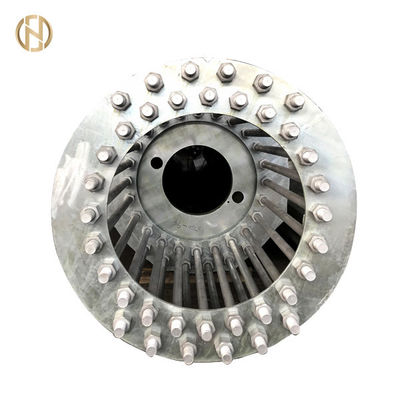 kopen Grijze Metaalmacht Pool voor 230KV-Transmissie Monopole Toren 110FT ASTM A 123 online manufacture