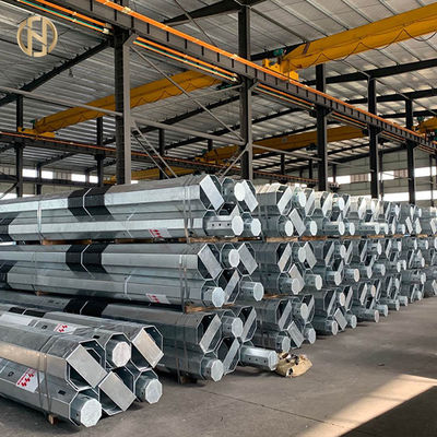 kopen Hete Broodje Gegalvaniseerde Klasse 2 1050daN 11.8m 4mm van Pool 33KV van de Metaalmacht online manufacture