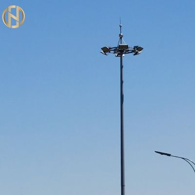 kopen Veelhoekige Vorm 28M 36M 40M Galvanized High Mast Pool online manufacture
