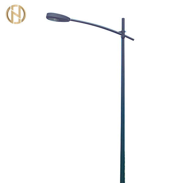 Hot-Dip gegalvaniseerde straatlantaarnstaf met aanpasbare opties voor verlichting