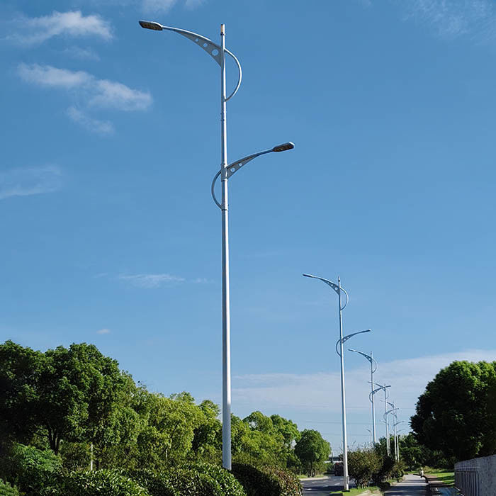 Aanpasbaar ontwerp van straatlichten met warm gegalvaniseerd staalmateriaal