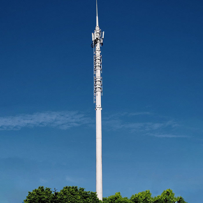 40m stalen antennes Monopolen met genormaliseerde hoge sterkte