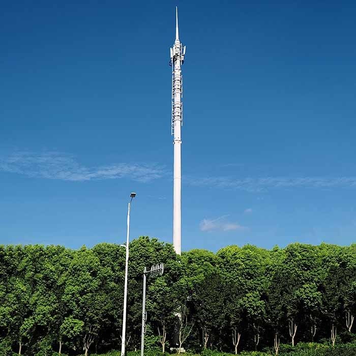 Hot Dip gegalvaniseerde telecommunicatiepost met aanpasbare hoogte en windontwerp