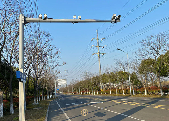 SGS Q345 8M het Type RAL van Telescopic Cctv Pole L Standaardkleur
