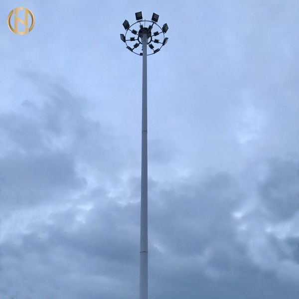 Van de de Mastverlichting van de Dodecagonvorm Hoge Hoogte van Pool 15M - 40M voor Luchthaven