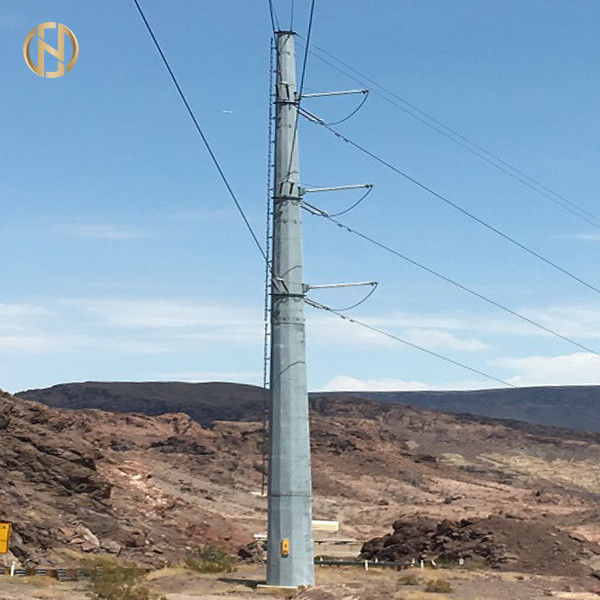 Gegalvaniseerde Metaalmacht Pool NEA 105FT 110FT 30M 32M 138KV 132KV