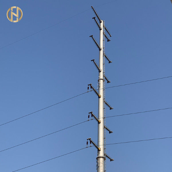 Enig Kringsstaal Elektrische Pool 230KV 125FT ASTM 572 GR65 15m - 30m Hoogte