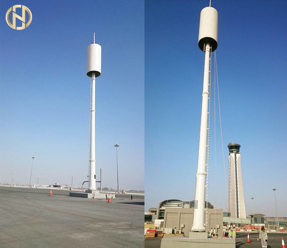 105 voet-Communicatie van de Metaalveelhoek Monopole Toren