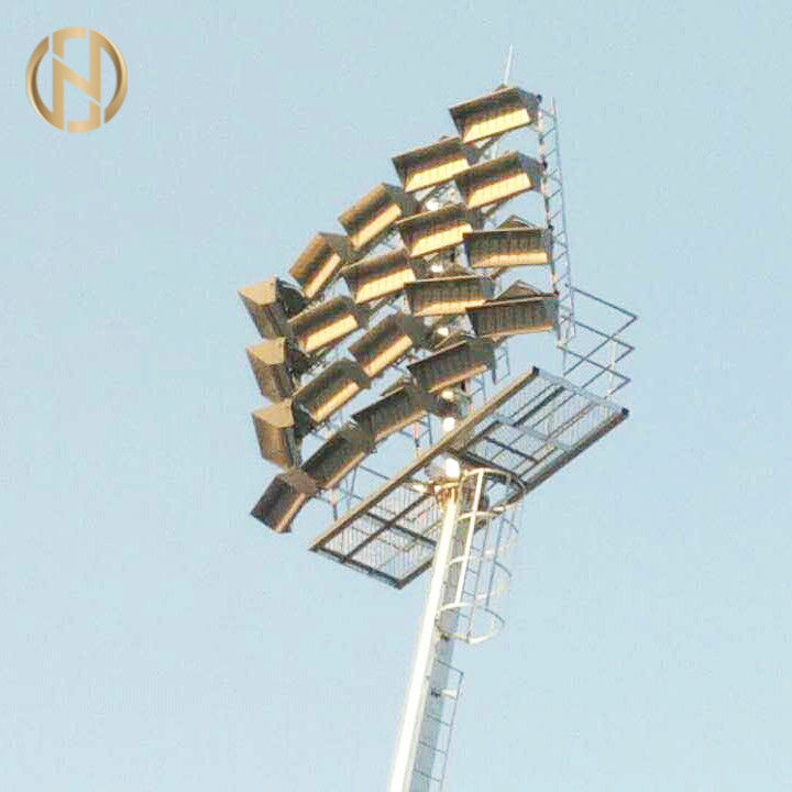 Vaste Aangepaste de Verlichtingstoren van de Type Hoge Mast voor Verlichte 25M 30M 35M