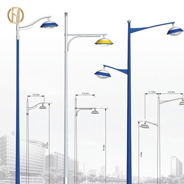 Hoge Precisiestraatlantaarn Pool 6 - 12M Hoogte met Divers Ontwerp