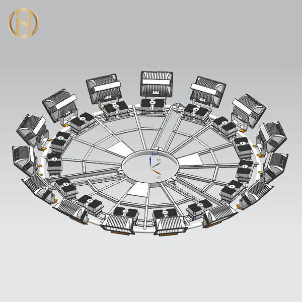 De hete Onderdompeling galvaniseerde 20M 25M 30M High Mast Light Pool