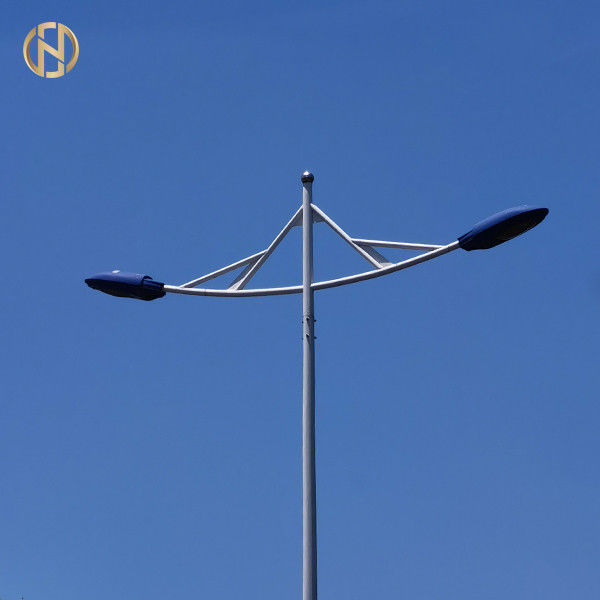 6 - 15M Street Light Pole Anticorrosief Staal Lichte Pool met Divers Ontwerp