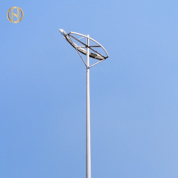 De Hoge Mast Lichte Pool 20M van voetbalfileds 30M 80100μM Galvanisatiedikte