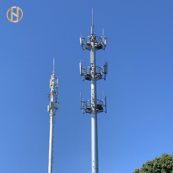 36M Cellular Monopole Communication Toren met 2 Lagen van PlatformM 40