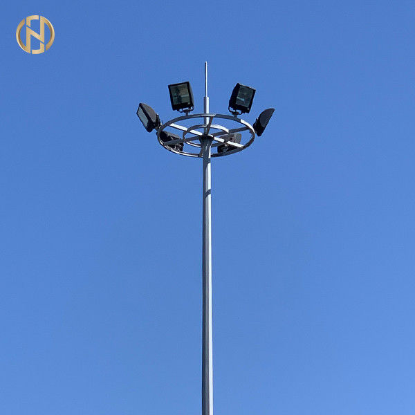 Vaste Aangepaste de Verlichtingstoren van de Type Hoge Mast voor Verlichte 25M 30M 35M