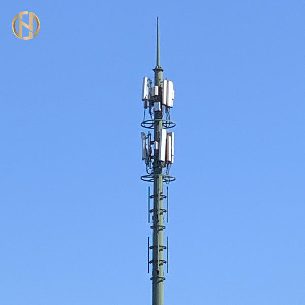 De veelhoekige Toren van Telecommunicatie Post 35m 36m Monopole Telecommunicatie