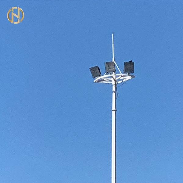 Hoge Mast Gegalvaniseerde Lichte Pool 30M 35M met Elektrisch Opheffend Systeem