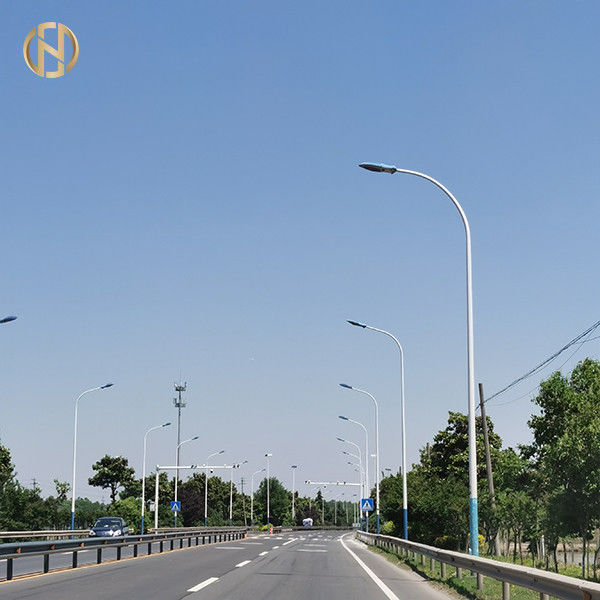 6 - 15M Street Light Pole Anticorrosief Staal Lichte Pool met Divers Ontwerp