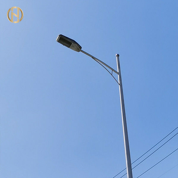 Het Staal van Q345B Q235B 12M Double Arm Street-Lamppost