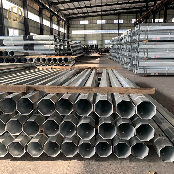 De hete Onderdompeling galvaniseerde Tubulair Staal Pool 17M 3000daN-Veiligheidsfactor 2,0