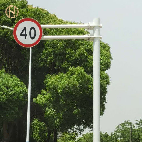 Deklaag van het het Staal Materiële Antiroest Aangepaste Poeder van het verkeersignaal de Post