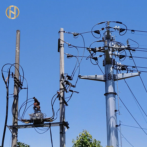 99.9% Goed afgewerkte Galvanisatie van Pool EN10046 75um van de zink15kv de Luchtlijn
