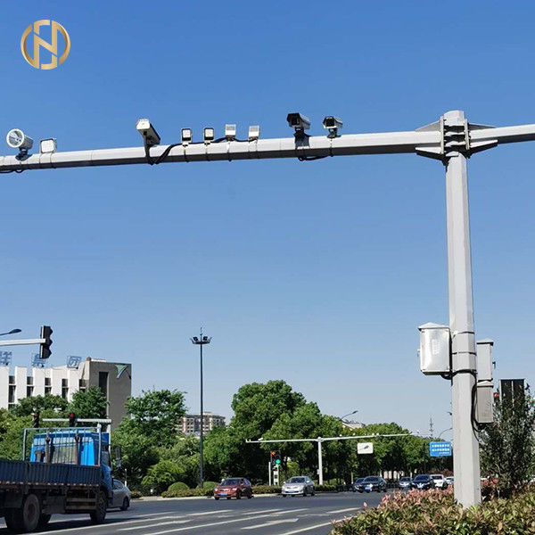 Achthoekige kabeltelevisie-Camera Pool voor Verkeer in l-Bestand Vormaardbeving