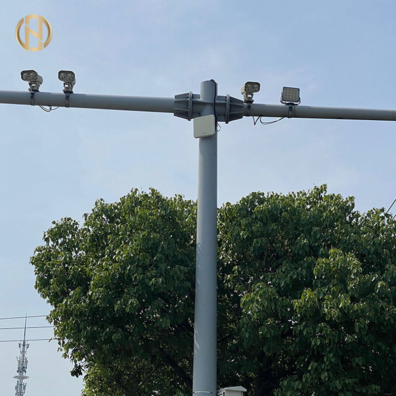 11M Polygonal Telescopic de Camera Corrosiebestendige Pool van kabeltelevisie