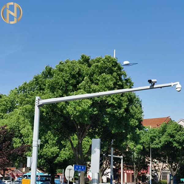 L Type Q345 Verkeer die de Telescopische Mast van de Staalantenne uitbreiden