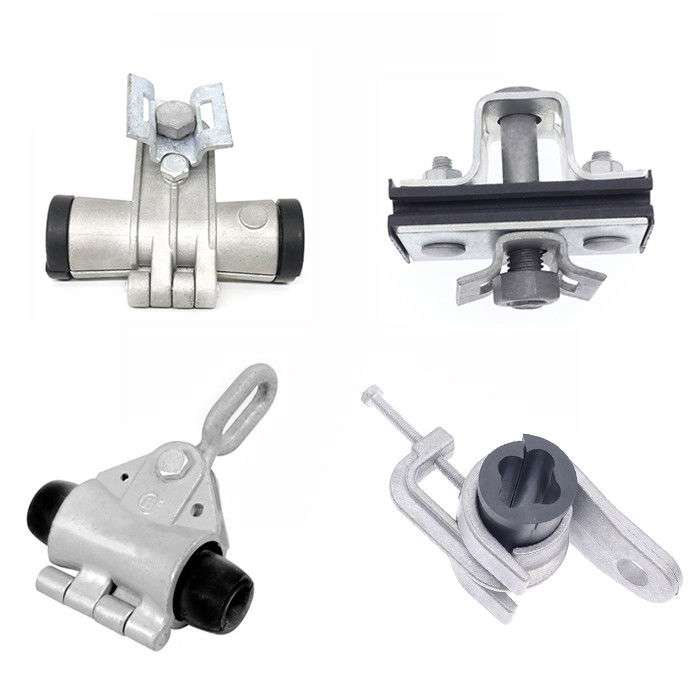 ADSS-van de de Opschortingsklem van de Vezelkabel Kabel van de het Aluminiumlegering de Optische